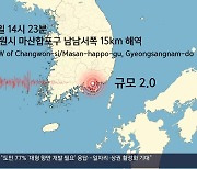 [간추린 경남] 기상청 “창원 인근 바다서 규모 2.0 지진…피해 없어” 외