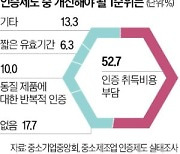 "정부인증 비용 절반 낮추면…中企 매출 年 15조 늘어난다"