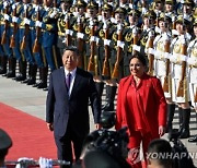 中, '대만 단교' 온두라스에 선물 보따리 안겼다