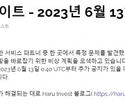 코인 예치서비스 '하루' 입출금중단...투자자들 어쩌나