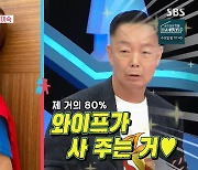 김학래 "경제권=♥임미숙, 명품 80% 사준다"