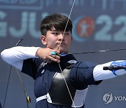 아시안게임 메달 노리는 양궁 김제덕