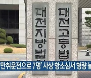 ‘만취운전으로 7명 사상’ 항소심서 형량 늘어