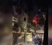 “펑 하더니 건물 주저앉아”…중국서 방화 추정 폭발로 3명 숨져