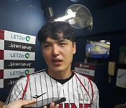 'LG 구한 천금 블로킹' 박동원 "고우석 끝내기 악몽, 시즌 끝까지 기억할 것"