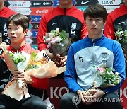 U-20 월드컵 4강 주역들 '활짝'…이승원 "이강인 길 따라가고파"