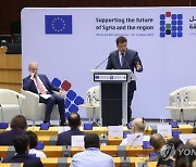 BELGIUM EU SYRIA CONFERENCE