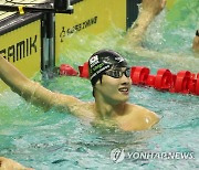 2년 만에 자유형 100ｍ 47초대 진입한 황선우 "뒷심 보완 목표"