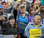 MOLDOVA OPPOSITION PROTEST