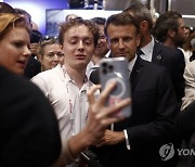 FRANCE GOVERNMENT MACRON VIVATECH CONFERENCE