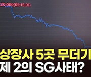 제2의 SG증권발 사태?... 동일산업 등 5종목 무더기 하한가