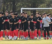 김명준 해트트릭…U17 변성환호, 아시안컵 첫 경기 대승