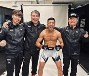 강경호, UFC 8승 한국인 현역 최다…정찬성 넘어