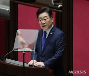 여당, 이재명 연설에 "내로남불 교과서"…불체포 포기에 '소급' 압박(종합2보)