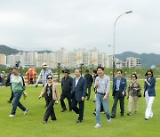 대통령 소속 국가건축정책위, 순천만정원박람회 방문