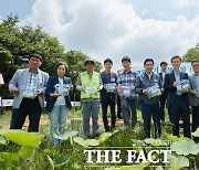 아산시, 멸종위기종 물장군 방사