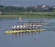 서낙동강서 제49회 장보고기 전국 조정대회 개최