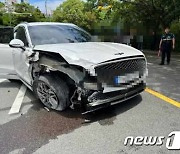 부산 해운대구서 SUV차량이 보행자 추돌…60대 보행자 사망