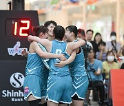 [2023 트리플잼] WKBL 팀들 간의 맞대결, 하나원큐-신한은행-KB가 웃다