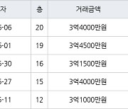 고양 풍동 풍동숲속마을8단지 59㎡ 3억4000만원에 거래