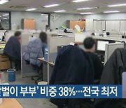 부산 ‘맞벌이 부부’ 비중 38%…전국 최저