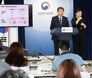 [포토]사교육 경감대책 발표하는 교육부