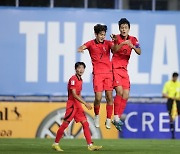 한국, 태국 4-1 완파하고 U17 아시안컵 4강+월드컵 진출