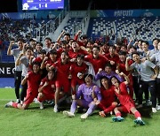 ‘황금세대’ U17 대표팀 아시안컵 4강 안착