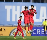 '21년 만에 우승 도전' U17 대표팀, 아시안컵 4강 상대는 우즈벡