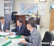 정인화 광양시장, 김영록 전남지사에 '위험도로 정비'등 현안 4건 지원 건의