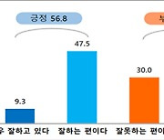 대구 시정 시민 인식도 조사, 시민 56.8% 긍정적 평가