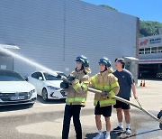 홍천소방서, 지역 고교생에 소방공무원 직업체험