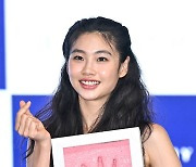 오징어게임 정호연,'핸드프린팅은 처음이에요' [사진]