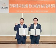 한화호텔앤드리조트, E-순환거버넌스와 '자원순환·ESG 경영' 업무 협약