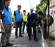 서강석 송파구청장, 집중호우 대비 빗물펌프장 등 점검