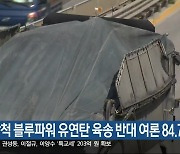 “삼척 블루파워 유연탄 육송 반대 여론 84.7%”