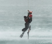 사천해경, 해상추락자 구조훈련