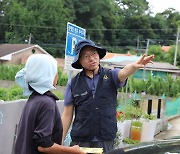 산사태취약지역 점검하는 최병암 회장