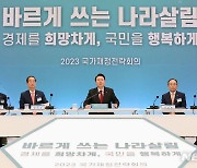 '2023 국가재정전략회의' 발언하는 윤석열 대통령