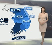 [생활날씨] 내일부터 다시 전국 장마…중부 집중호우