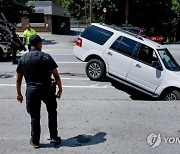 USA ATLANTA SINKHOLE ACCIDENT