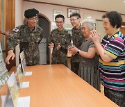 전역 앞둔 육군 장교, 철원 주둔지 풍경 담은 미술작품 재능기부