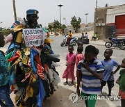 SENEGAL PHOTO SET PLASTIC POLLUTION ACTIVIST