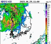 서울 1시간만에 22.5㎜…낮부터 시간당 최고 60㎜ 더 강한 비