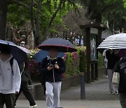 충북 전역에 호우주의보 발령