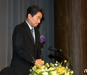 한국대학교육협의회 대학 총장 세미나 참석하는 이주호 부총리