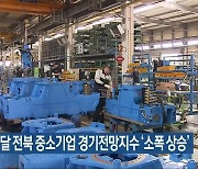 다음 달 전북 중소기업 경기전망지수 ‘소폭 상승’