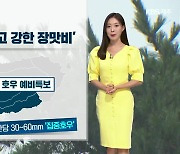 [날씨] 제주 내일 다시 강한 ‘장맛비’…최대 250mm ↑