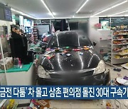 ‘금전 다툼’ 차 몰고 삼촌 편의점 돌진 30대 구속기소