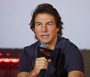 Tom Cruise checks in to promote latest Mission Impossible movie